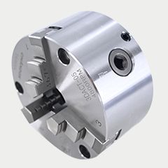 臺灣千島可調式普通型三爪鋼殼手動卡盤3DACT系列