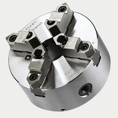 臺灣千島可調(diào)式強(qiáng)力型四爪鋼殼手動卡盤FKT系列