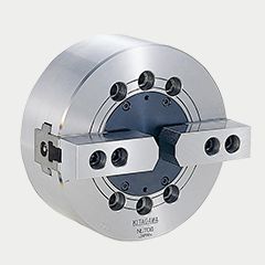 日本北川二爪中實長行程動力卡盤NLT系列